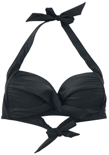 Haut de bikini  de Black Premium by EMP - Mix And Match - XS à XL - pour Femme - noir - Black Premium by EMP