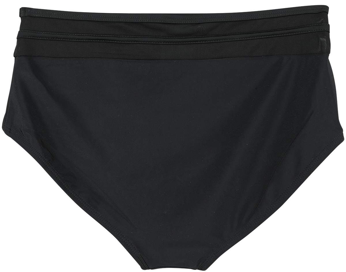 Bas de bikini  de Black Premium by EMP - Mix And Match - XS à XL - pour Femme - noir - Black Premium by EMP - View 2