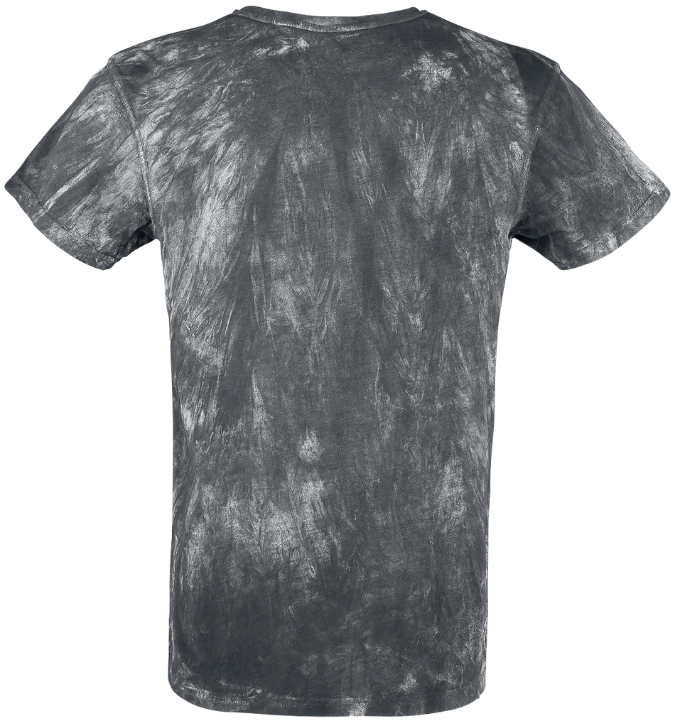 T-Shirt Manches courtes Gothic de Outer Vision - Viking Warrior - S à 4XL - pour Homme - gris - Outer Vision - View 2
