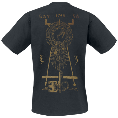 T-Shirt Manches courtes  de Batushka - Shema Monk - S à XL - pour Homme - noir - Batushka - View 2