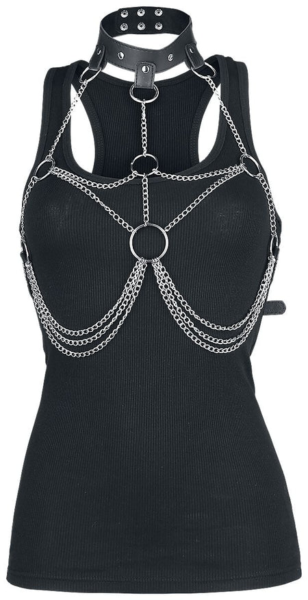 Harnais Gothic de Poizen Industries - Harnais Mase - pour Femme - noir - Poizen Industries