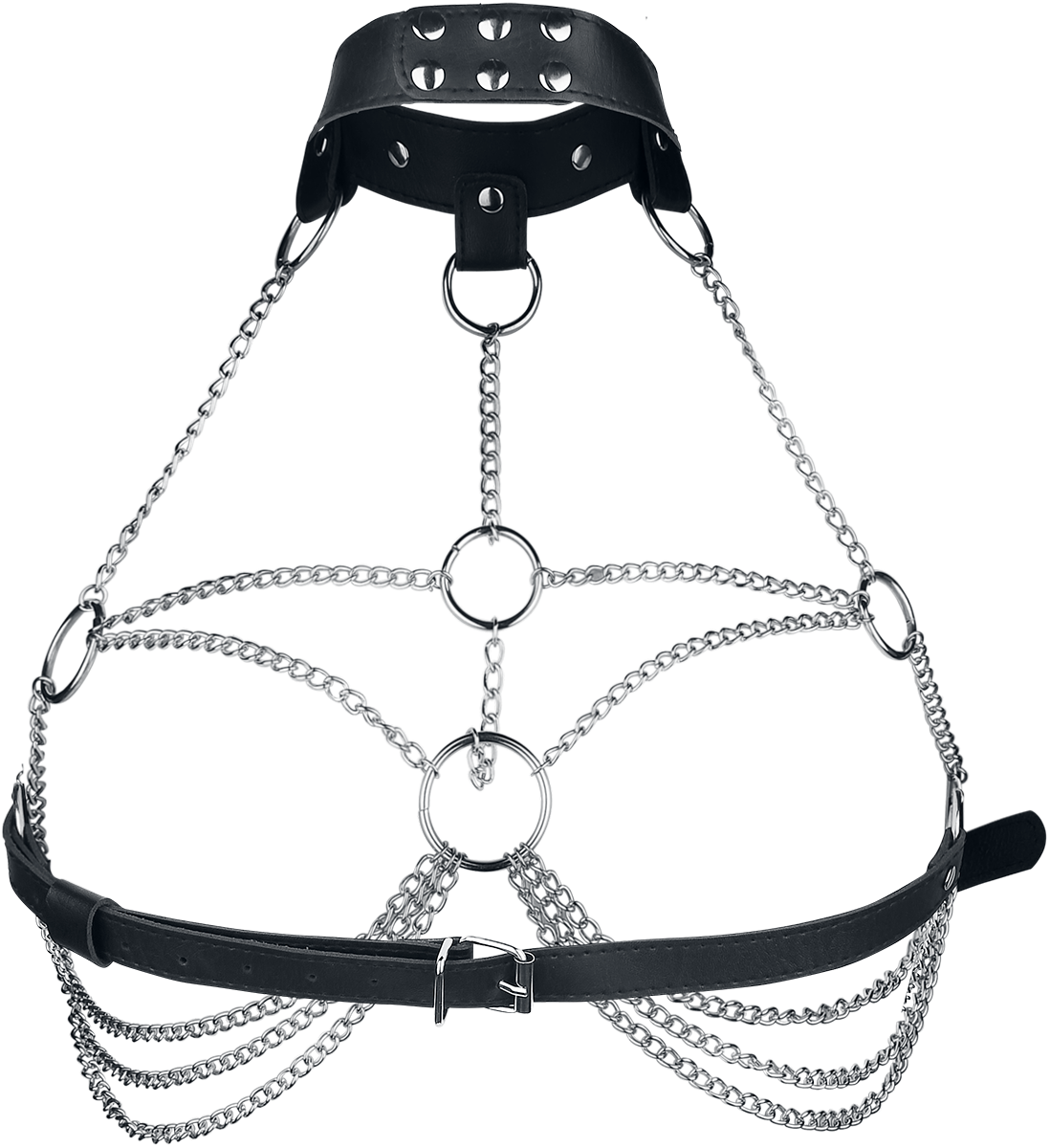 Harnais Gothic de Poizen Industries - Harnais Mase - pour Femme - noir - Poizen Industries - View 2