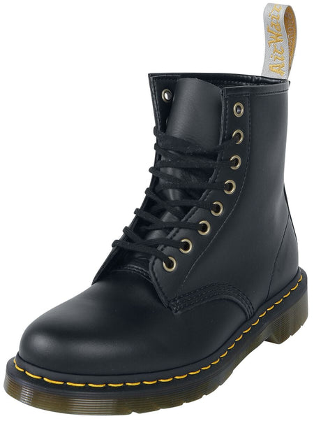 Bottes Rockabilly de Dr. Martens - Vegan 1460 Felix Rub Off - EU36 à EU47 - pour Unisexe - noir - Dr. Martens