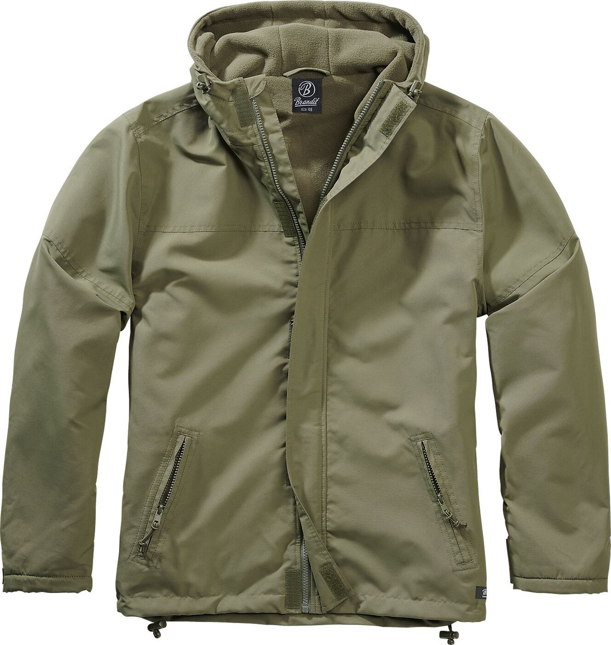 Coupe-vent  de Brandit - Coupe-Vent Zippé - S à 5XL - pour Homme - olive - Brandit