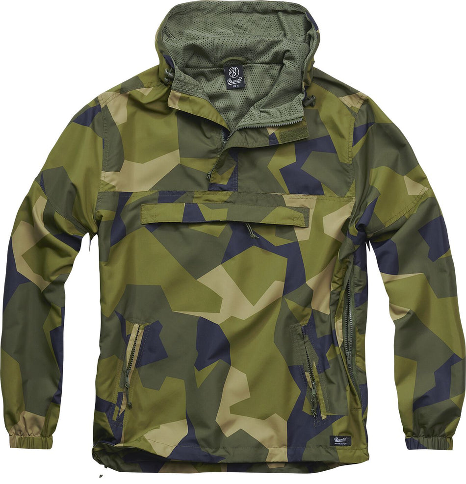 Coupe-vent  de Brandit - Coupe-Vent Léger - S à 5XL - pour Homme - camouflage digital - Brandit