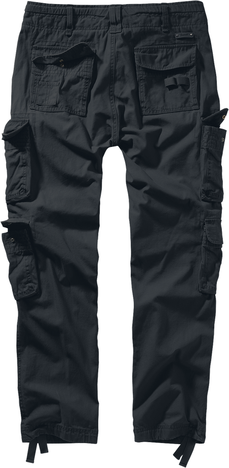 Pantalon Cargo  de Brandit - Pantalon Slim Pure Vintage - S à 5XL - pour Homme - noir - Brandit - View 2