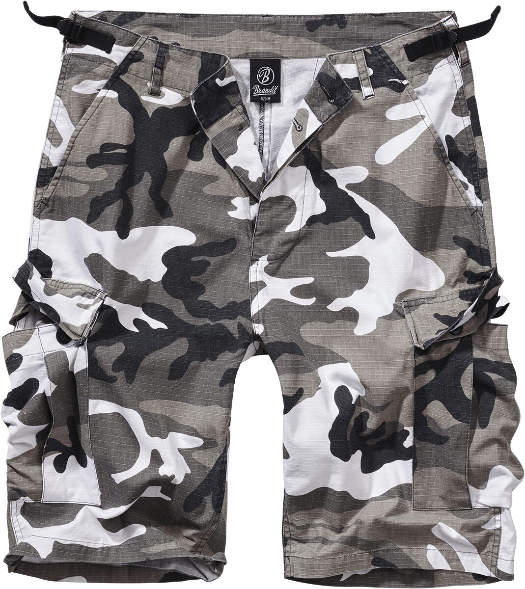 Short  de Brandit - Short BDU Ripstop - S à 5XL - pour Homme - camouflage neige - Brandit