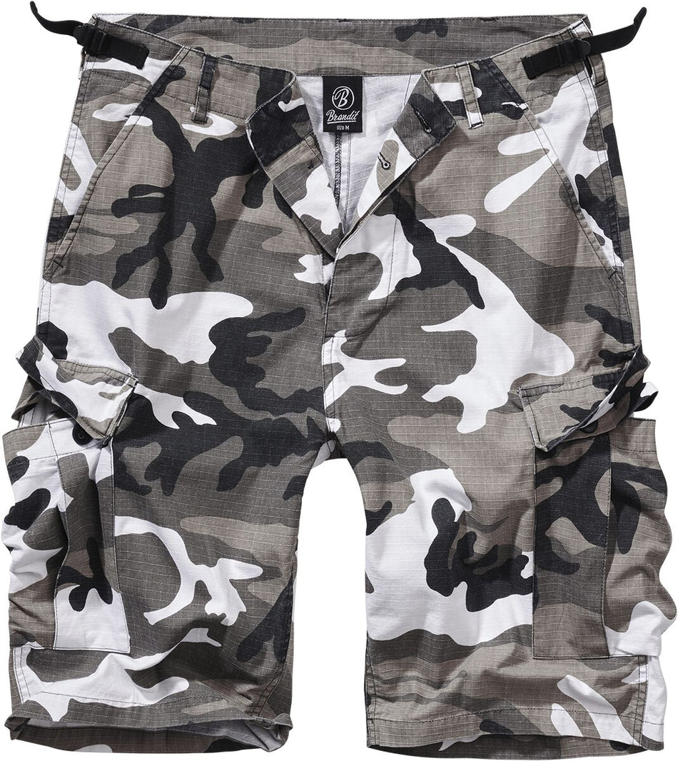Short  de Brandit - Short BDU Ripstop - S à 5XL - pour Homme - camouflage neige - Brandit