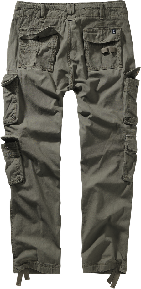 Pantalon Cargo  de Brandit - Pantalon Slim Pure Vintage - S à 5XL - pour Homme - olive - Brandit - View 2