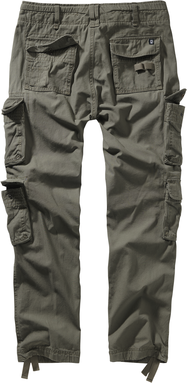 Pantalon Cargo  de Brandit - Pantalon Slim Pure Vintage - S à 5XL - pour Homme - olive - Brandit - View 2
