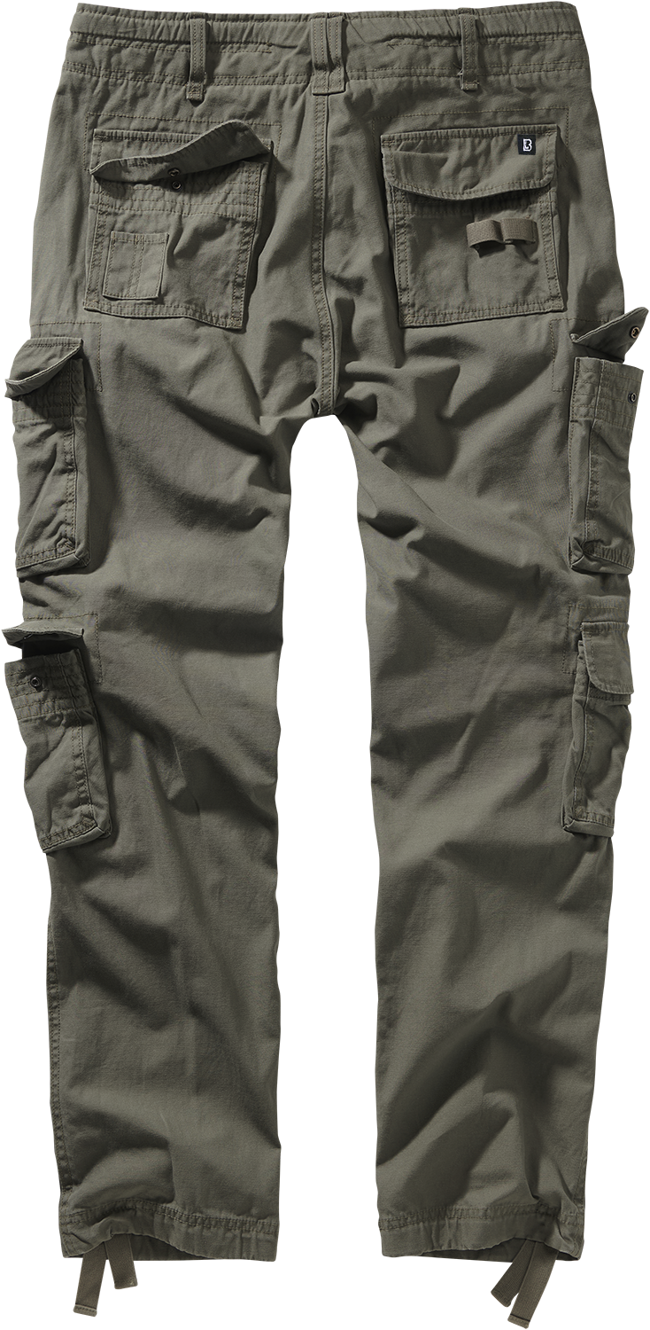 Pantalon Cargo  de Brandit - Pantalon Slim Pure Vintage - S à 5XL - pour Homme - olive - Brandit - View 2