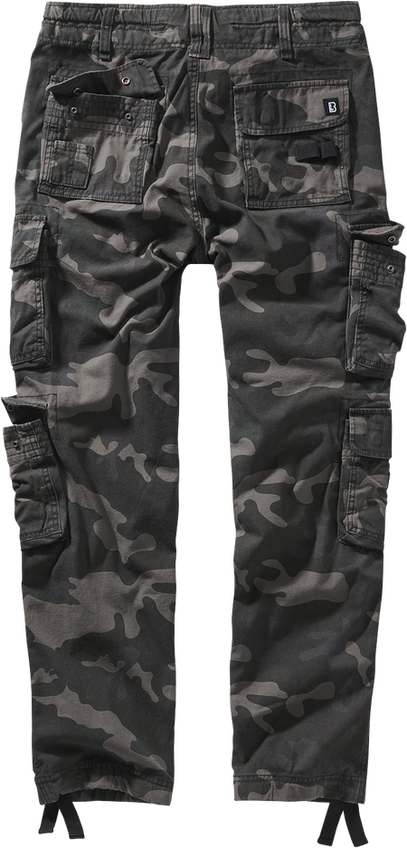 Pantalon Cargo  de Brandit - Pantalon Slim Pure Vintage - S à 5XL - pour Homme - camouflage sombre - Brandit - View 2