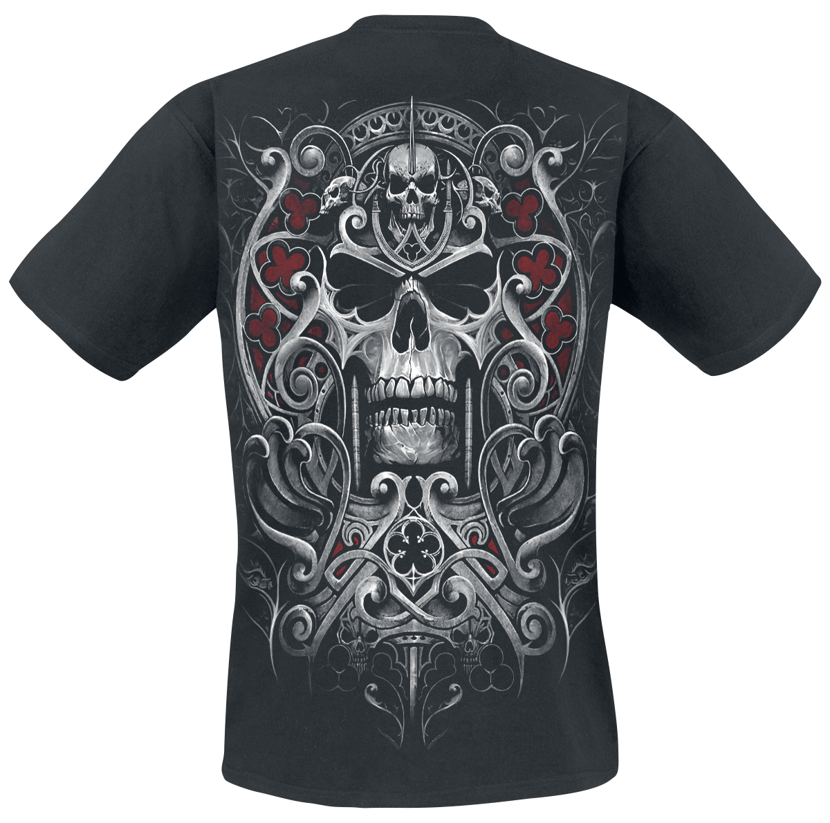 T-Shirt Manches courtes Gothic de Spiral - Reaper's Door - L à XXL - pour Homme - noir - Spiral - View 2