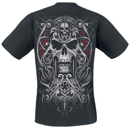 T-Shirt Manches courtes Gothic de Spiral - Reaper's Door - L à XXL - pour Homme - noir - Spiral - View 2