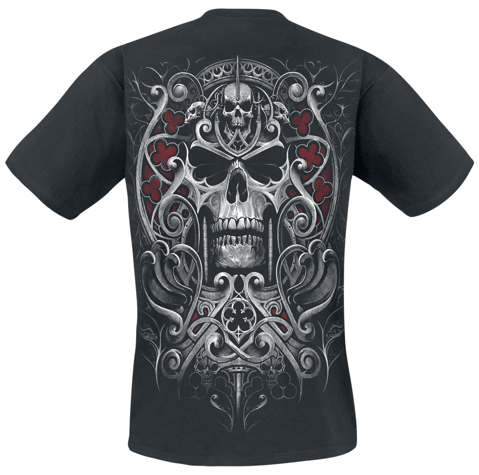 T-Shirt Manches courtes Gothic de Spiral - Reaper's Door - L à XXL - pour Homme - noir - Spiral - View 2