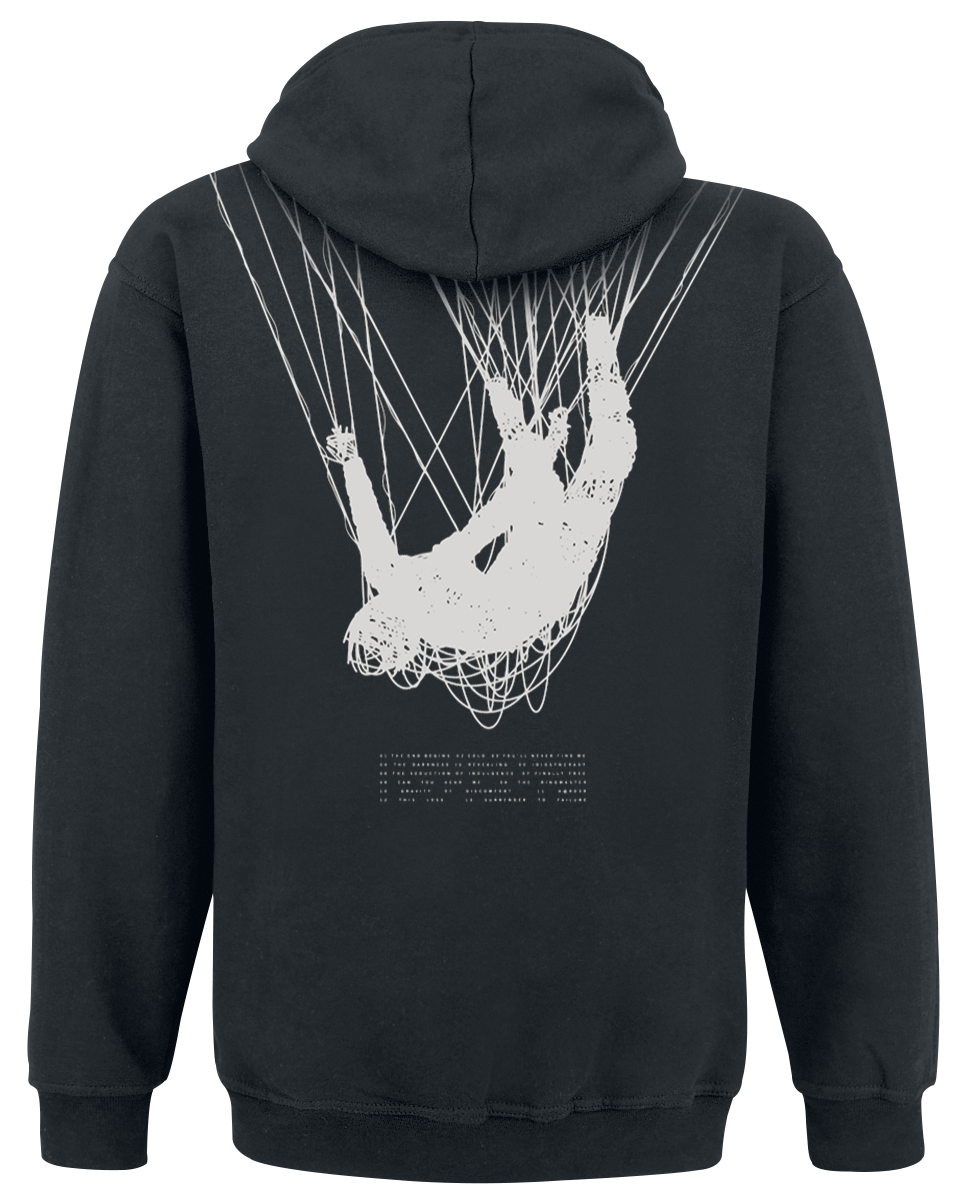 Sweat-shirt à capuche  de Korn - Hangman - M à XL - pour Homme - noir - Korn - View 2