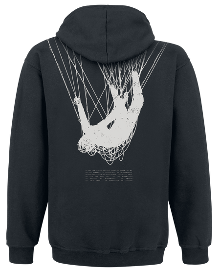 Sweat-shirt à capuche  de Korn - Hangman - M à XL - pour Homme - noir - Korn - View 2