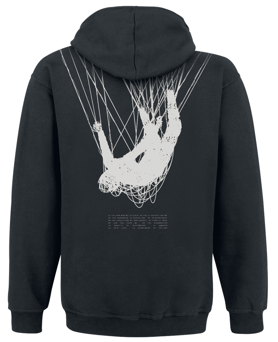 Sweat-shirt à capuche  de Korn - Hangman - M à XL - pour Homme - noir - Korn - View 2