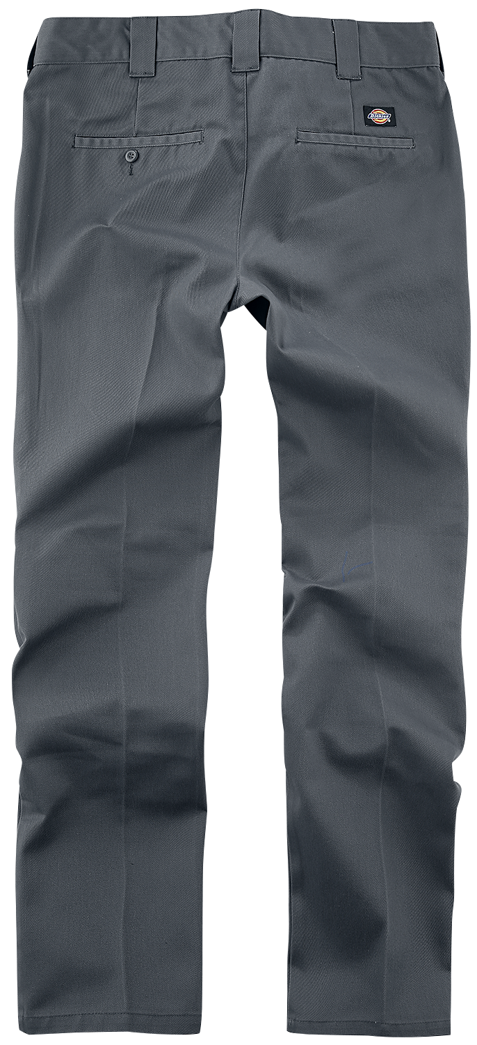 Chino  de Dickies - Work Pant Coupe Slim WE872 - W30L32 à W40L34 - pour Homme - anthracite - Dickies - View 2