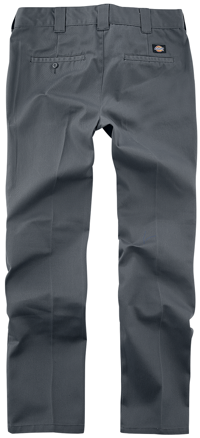 Chino  de Dickies - Work Pant Coupe Slim WE872 - W30L32 à W38L34 - pour Homme - anthracite - Dickies - View 2