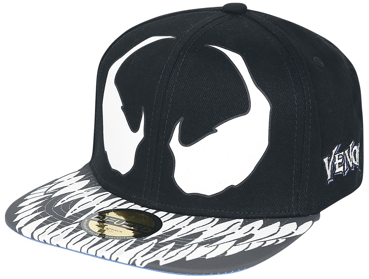 Casquette Disney de Venom (Marvel) - Sourire - pour Homme - noir/bleu - Venom (Marvel)