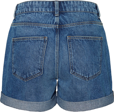 Short  de Noisy May - Short Smiley - XS à XL - pour Femme - bleu - Noisy May - View 2