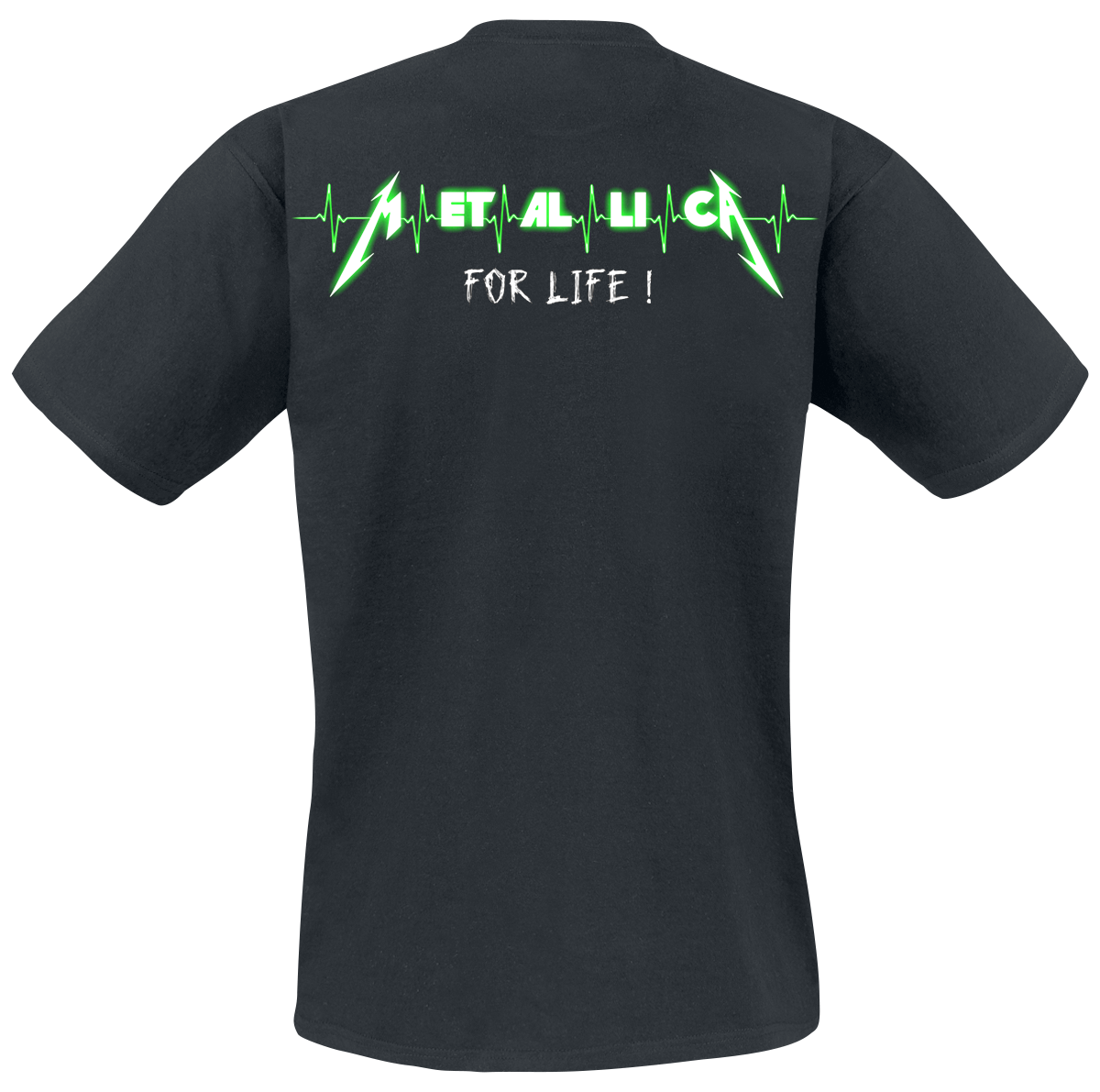 T-Shirt Manches courtes  de Metallica - M Pulse - S à XXL - pour Homme - noir - metallica - View 2