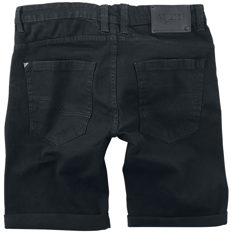 Short  de Indicode - INKaden - M à XXL - pour Homme - noir - Indicode - View 2