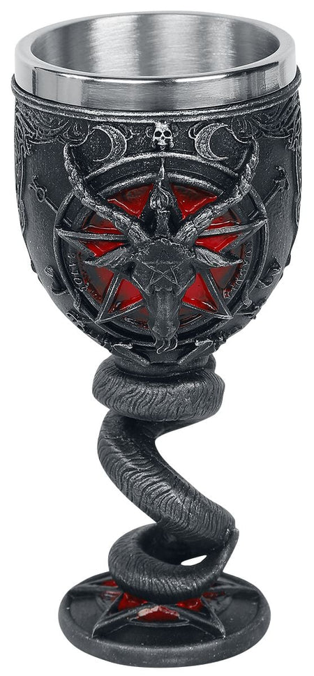 Calice Gothic de Nemesis Now - Calice Baphomet - pour Unisexe - noir - Nemesis Now
