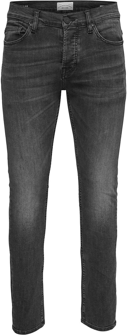 Jean  de ONLY and SONS - Loom - W29L30 à W36L34 - pour Homme - noir - ONLY and SONS