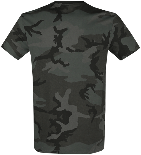 T-Shirt Manches courtes  de Alpha Industries - T-Shirt Basic - S à XXL - pour Homme - camouflage - alpha industries - View 2