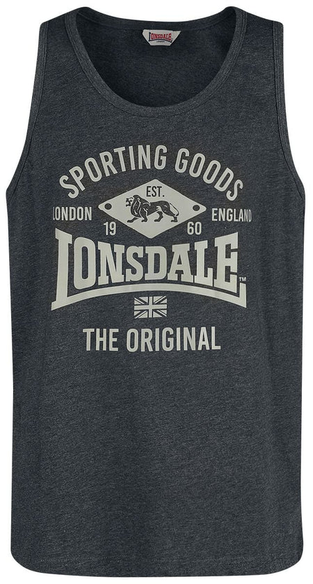 Débardeur  de Lonsdale London - Pilton - S à XXL - pour Homme - gris - Lonsdale London