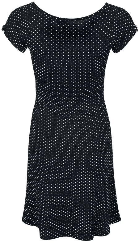 Robe courte  de Rock Rebel by EMP - Robe Rockabilly À Pois Rock Rebel - S à XXL - pour Femme - noir - Rock Rebel by EMP - View 2
