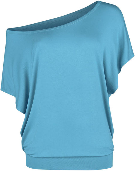 T-Shirt Manches courtes  de RED by EMP - Can You Read My Mind - M à 4XL - pour Femme - bleu clair - RED by EMP