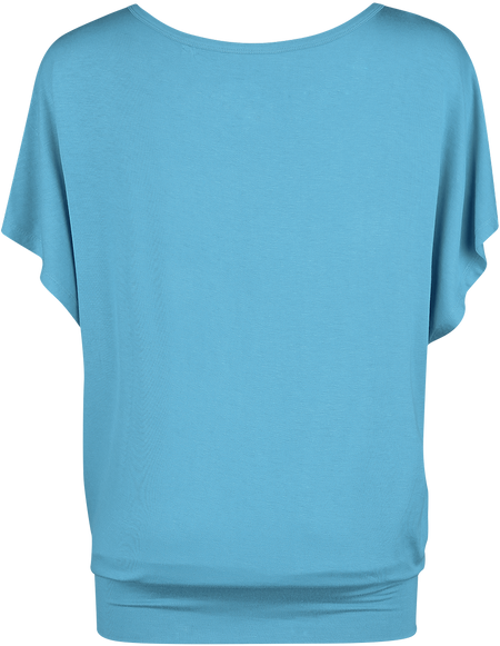 T-Shirt Manches courtes  de RED by EMP - Can You Read My Mind - S à 5XL - pour Femme - bleu clair - RED by EMP - View 2