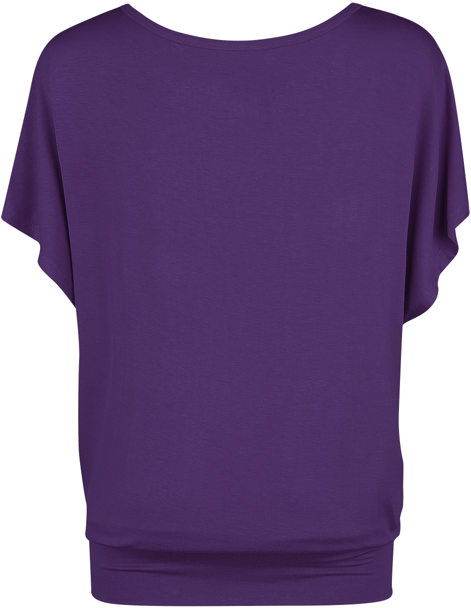T-Shirt Manches courtes  de RED by EMP - Can You Read My Mind - S à 5XL - pour Femme - violet - RED by EMP - View 2