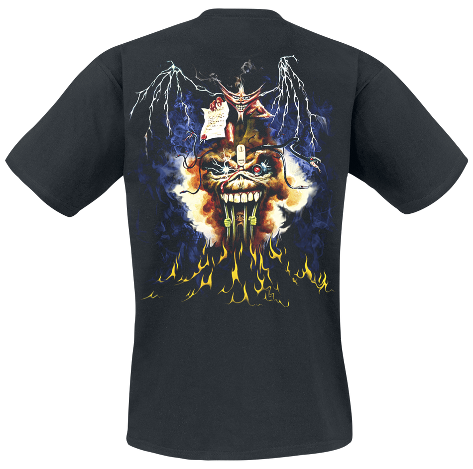 T-Shirt Manches courtes  de Iron Maiden - Can I Play With Madness - S à XXL - pour Homme - noir - Iron Maiden - View 2