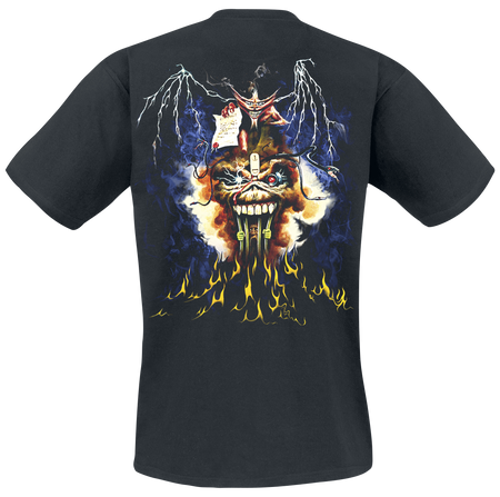 T-Shirt Manches courtes  de Iron Maiden - Can I Play With Madness - S à 5XL - pour Homme - noir - Iron Maiden - View 2