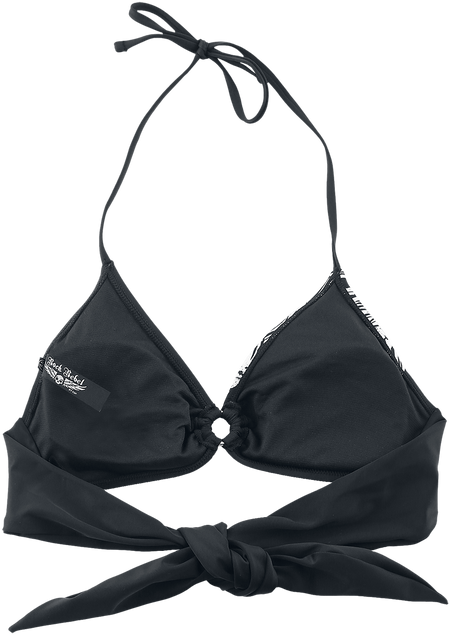 Haut de bikini  de Rock Rebel by EMP - Mix And Match - S à XXL - pour Femme - noir - Rock Rebel by EMP - View 2
