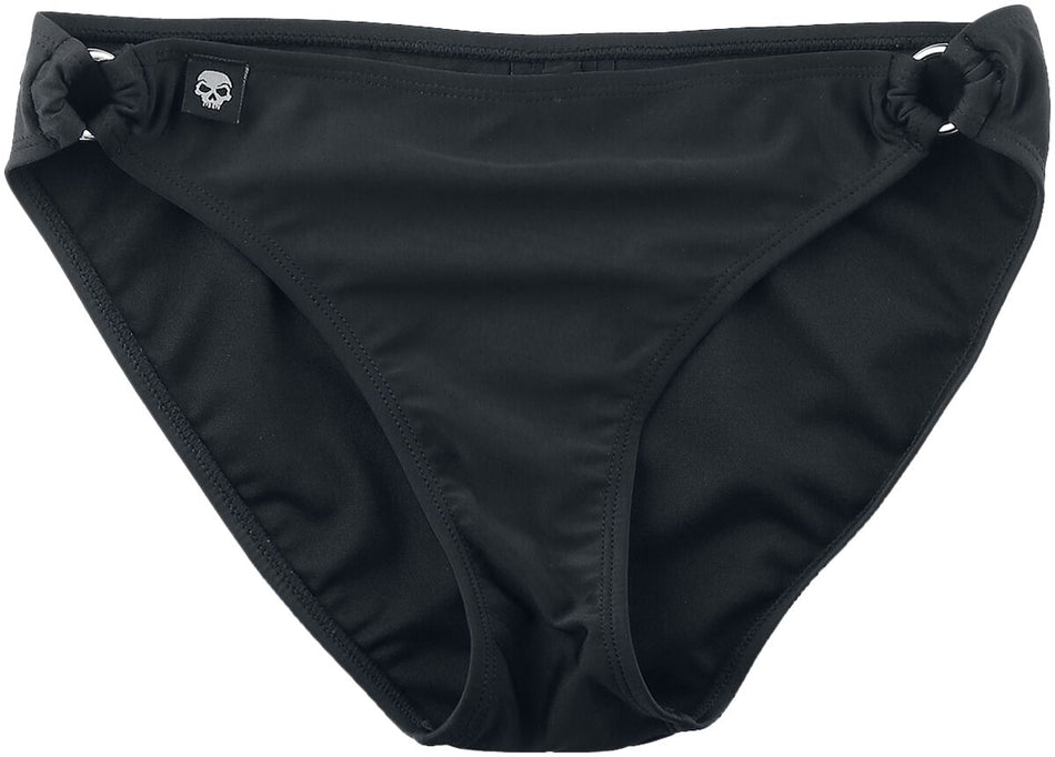 Bas de bikini  de Rock Rebel by EMP - Mix And Match - S à XXL - pour Femme - noir - Rock Rebel by EMP