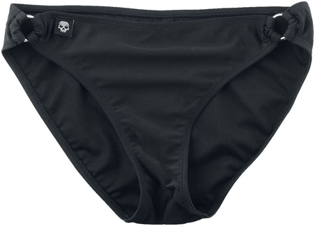 Bas de bikini  de Rock Rebel by EMP - Mix And Match - S à XXL - pour Femme - noir - Rock Rebel by EMP