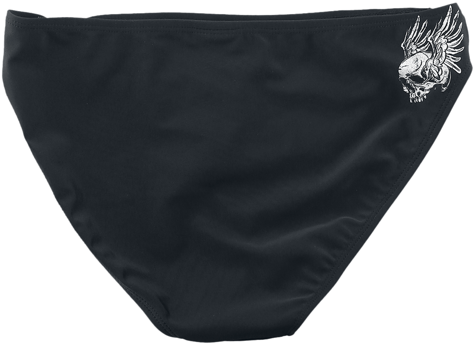 Bas de bikini  de Rock Rebel by EMP - Mix And Match - M à XXL - pour Femme - noir - Rock Rebel by EMP - View 2