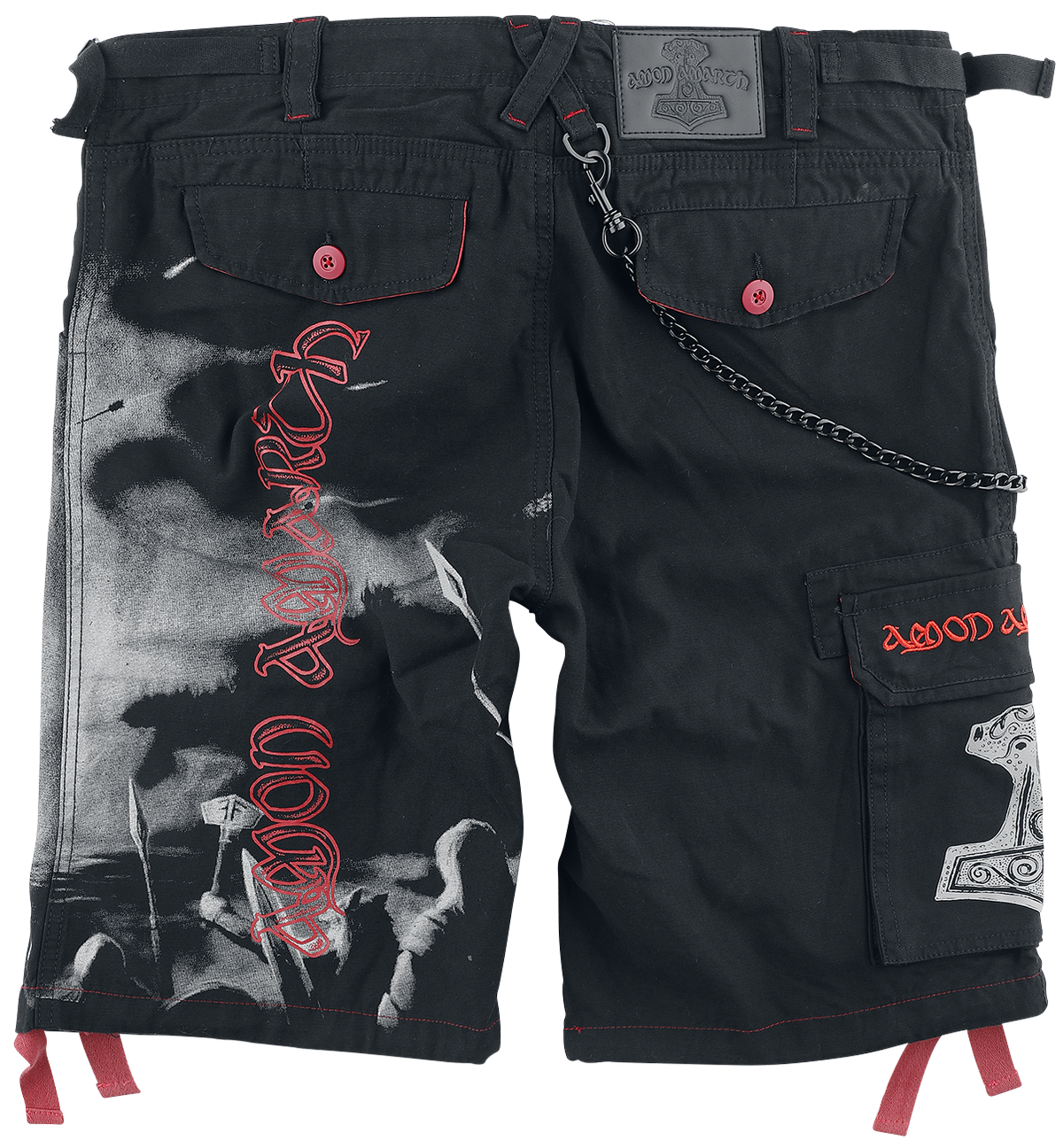 Short  de Amon Amarth - EMP Signature Collection - M à 3XL - pour Homme - multicolore - Amon Amarth - View 2
