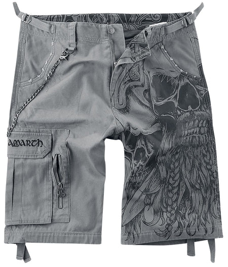 Short  de Amon Amarth - M à 3XL - pour Homme - gris - Amon Amarth