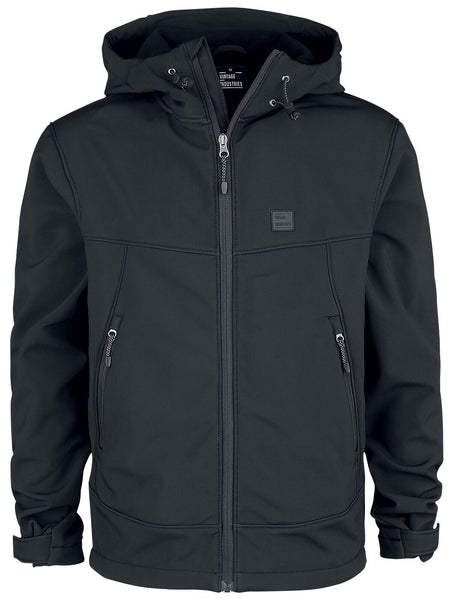 Veste mi-saison  de Vintage Industries - Alford Softshell - L - pour Homme - noir - Vintage Industries