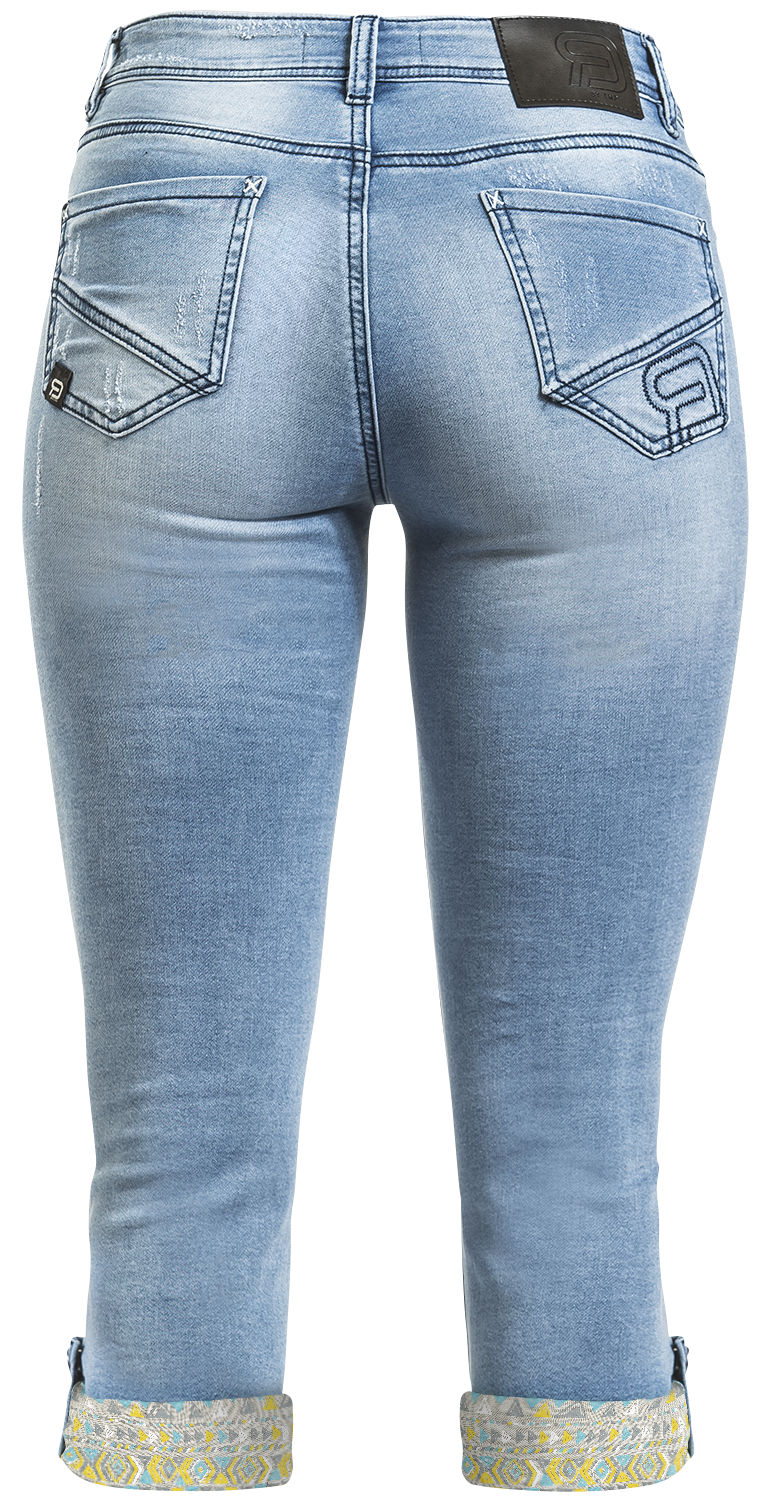 Short  de RED by EMP - Pick Up The Pieces - 27 à 34 - pour Femme - bleu - RED by EMP - View 2