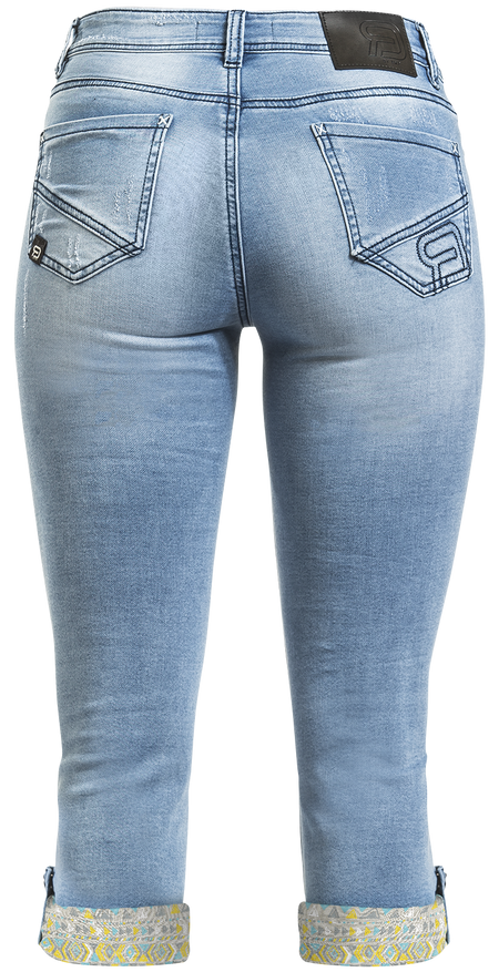 Short  de RED by EMP - Pick Up The Pieces - 27 à 34 - pour Femme - bleu - RED by EMP - View 2
