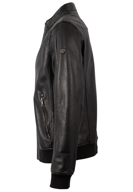 Veste en cuir  de Mauritius - GBGrahan IDRV - S à 3XL - pour Homme - noir - Mauritius - View 2