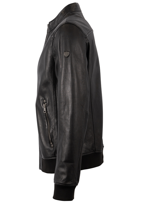 Veste en cuir  de Mauritius - GBGrahan IDRV - S à 3XL - pour Homme - noir - Mauritius - View 2