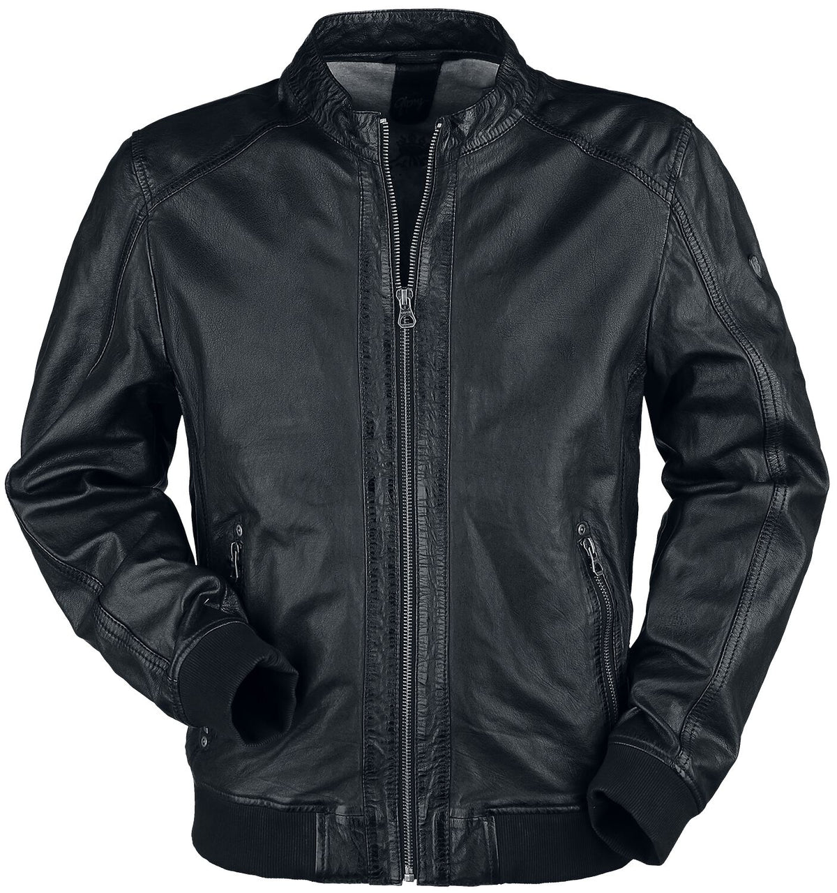 Veste en cuir  de Mauritius - GBGrahan IDRV - S à 3XL - pour Homme - noir - Mauritius